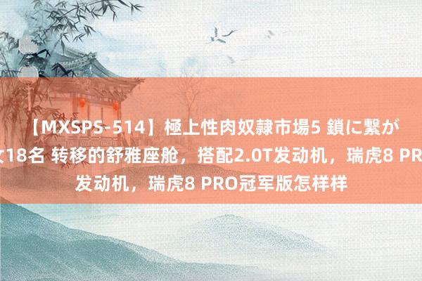 【MXSPS-514】極上性肉奴隷市場5 鎖に繋がれた囚われの女18名 转移的舒雅座舱，搭配2.0T发动机，瑞虎8 PRO冠军版怎样样