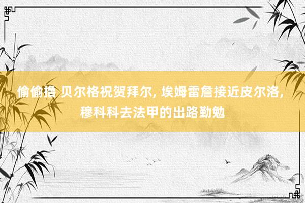 偷偷撸 贝尔格祝贺拜尔， 埃姆雷詹接近皮尔洛， 穆科科去法甲的出路勤勉